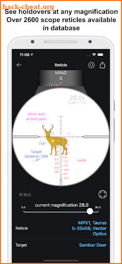 Chairgun Elite Ballistic Tool screenshot