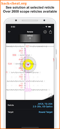 Chairgun Elite Ballistic Tool screenshot