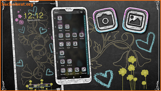 Chalkboard Decoration Theme screenshot