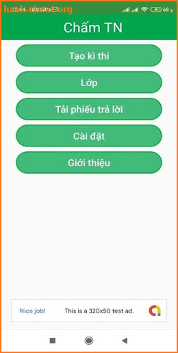 Chấm Trắc Nghiệm screenshot