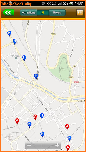 Chambery Offline Map Guide screenshot