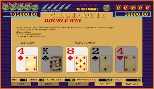 Champagne Slot screenshot