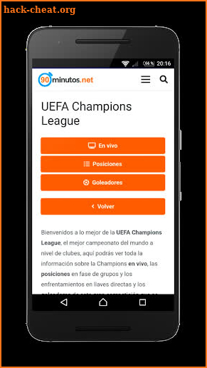 Champions League - 90 Minutos screenshot