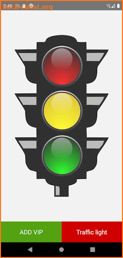 Change the traffic light screenshot