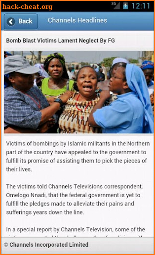 ChannelsTV Mobile for Androids screenshot