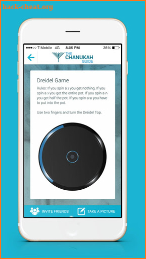 Chanukah Guide App screenshot