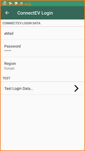 Charge Monitor for Nissan Leaf, Nissan eNV200 screenshot