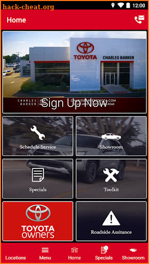 Charles Barker Automotive screenshot