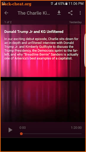 Charlie Kirk PODCAST daily screenshot