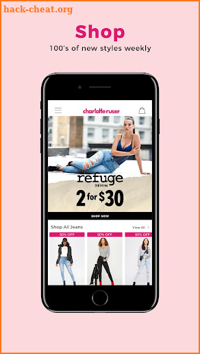 Charlotte Russe screenshot