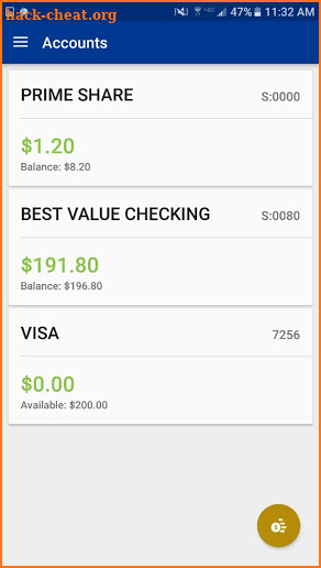 Chartway Mobile Banking screenshot