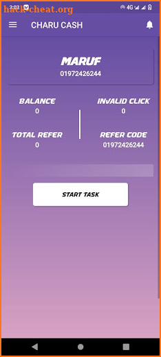 Charu Cash screenshot