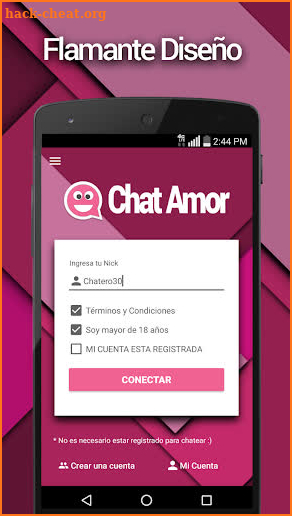 Chat Amor ♥ Ligar y citas ♥ screenshot