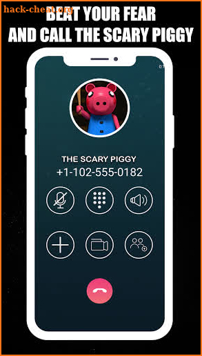 Chat And Call Simulator For Scary piggy - 2021 screenshot