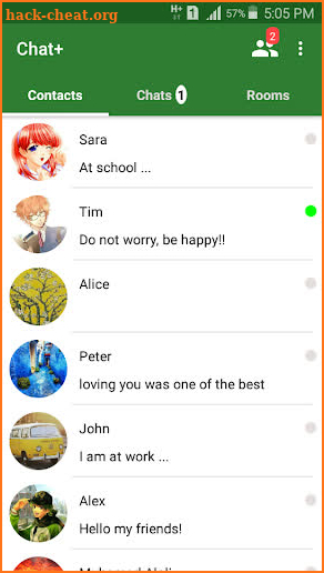 Chat+ Free group chat screenshot