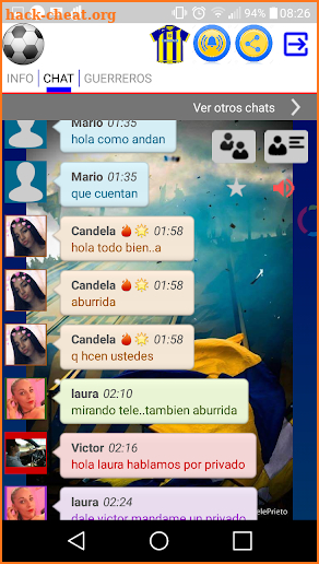 CHAT GENTE CANALLA screenshot