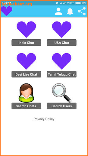 chat lite messenger screenshot