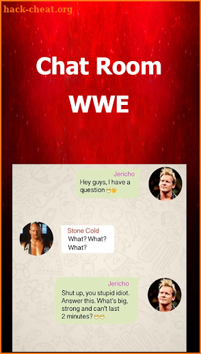 Chat of WWE Wrestler: John Cena screenshot