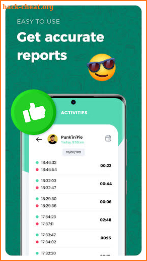 Chat Peek: Last Seen Tracker screenshot