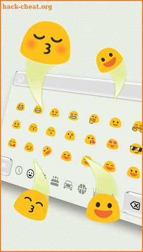 Chat Style Keyboard Theme screenshot