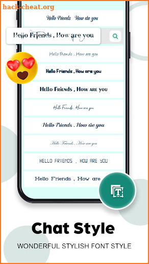 Chat Style - Stylish Fonts & Keyboard for WhatsApp screenshot