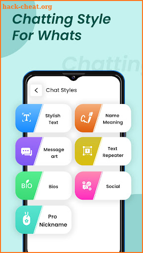 Chat Styles Fonts for Whatsapp screenshot