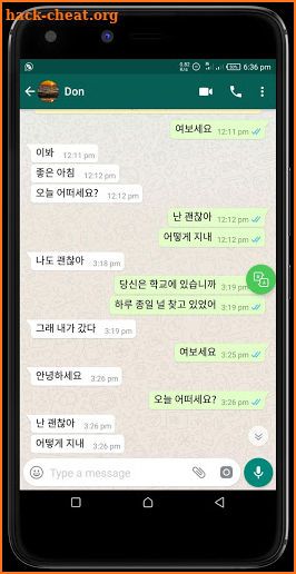 Chat Translator for WhatsApp screenshot