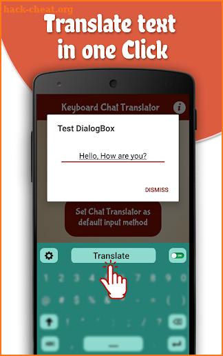 Chat Translator Keyboard - Easy Typing Keypad screenshot