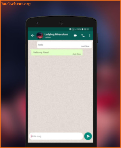 Chat With Ladybug Miraculous - Prank screenshot