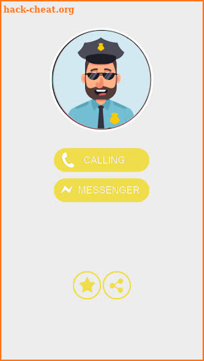 Chat with Police - Fake Police Call Prank App screenshot