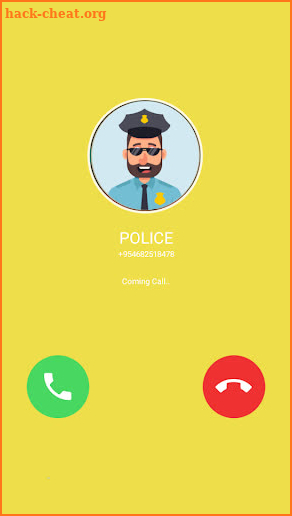 Chat with Police - Fake Police Call Prank App screenshot