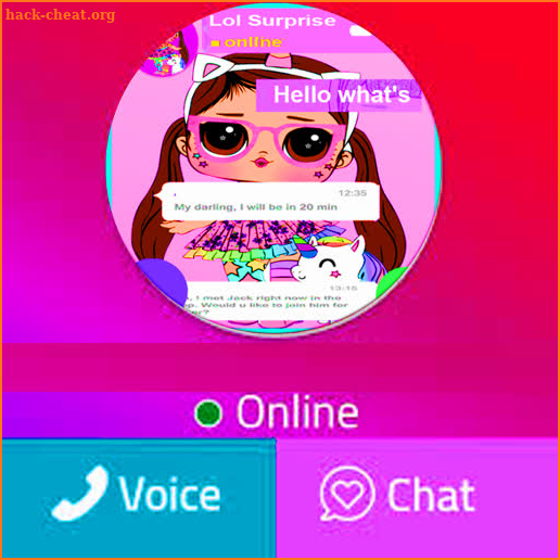 chat with princess dolls - surprise prank screenshot