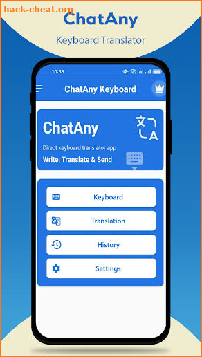 ChatAny- Translator Keyboard screenshot