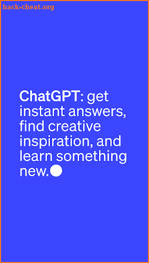 ChatGPT screenshot