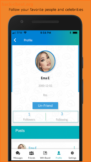 Chatkazam - free social media video pics screenshot