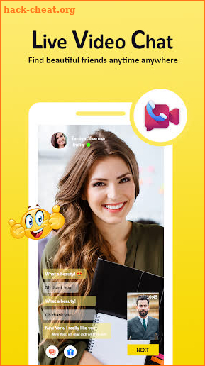 ChatPlus Live Talk - Random Video Call with Girls screenshot