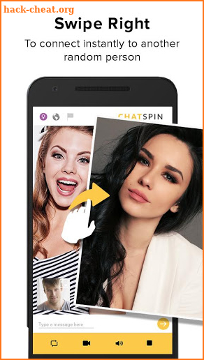 Chatspin - Random Video Chat, Talk to Strangers screenshot