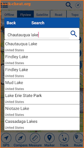 Chautauqua Lake Offline Charts screenshot