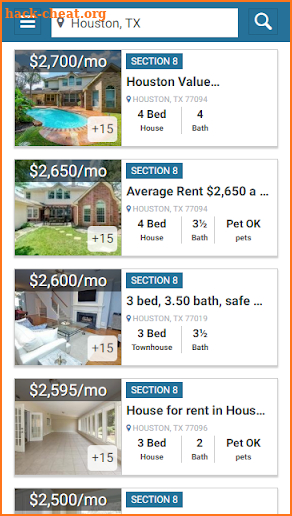 Cheap and Affordable Rentals screenshot