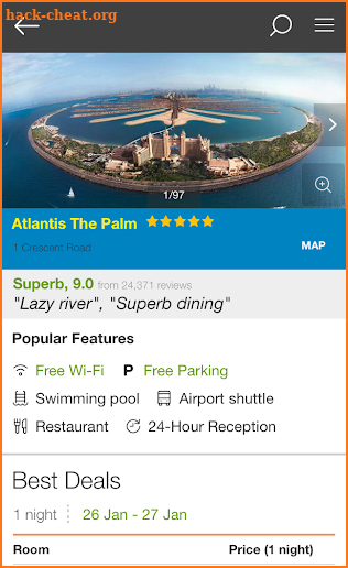 Cheap And Budget Hotels Booking App screenshot