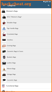 Cheap bags, purses and backpacks. Online shopping. screenshot