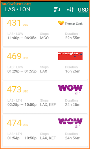 Cheap Flights and Airline Tickets screenshot