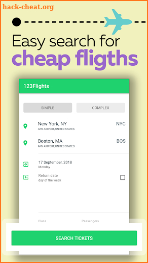 Cheap Fligths and Airline Tickets by 123Flights screenshot