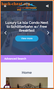 Cheap Getaway - Vacation Homes & Condo Rentals screenshot