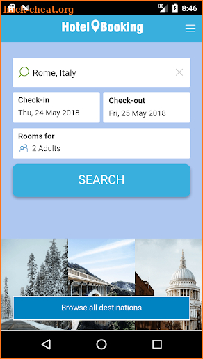 Cheap Hotel Deals screenshot