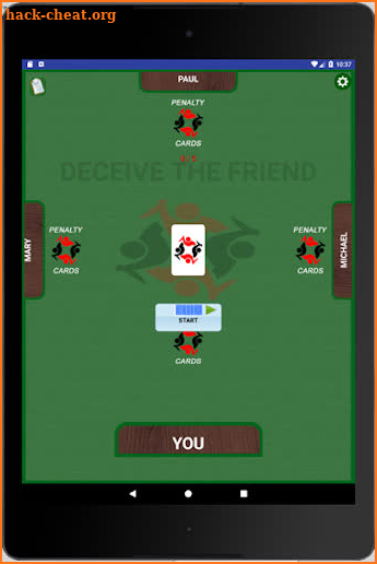 Cheating The Friend Card Game screenshot