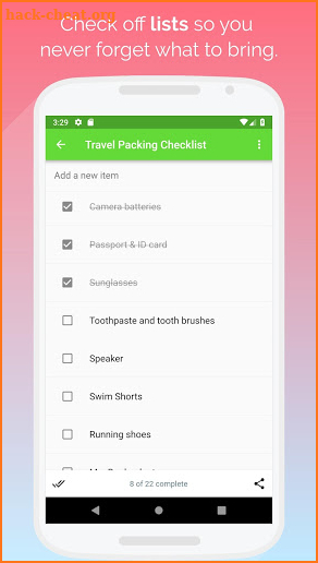 Check Check - Checklists screenshot