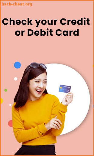 Check Credit and Debit Card screenshot