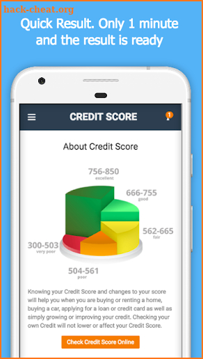 Check My Credit Score screenshot