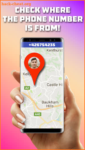 Check phone number location screenshot